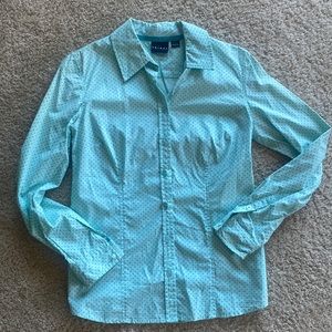 Tribal Polka-Dot Blouse